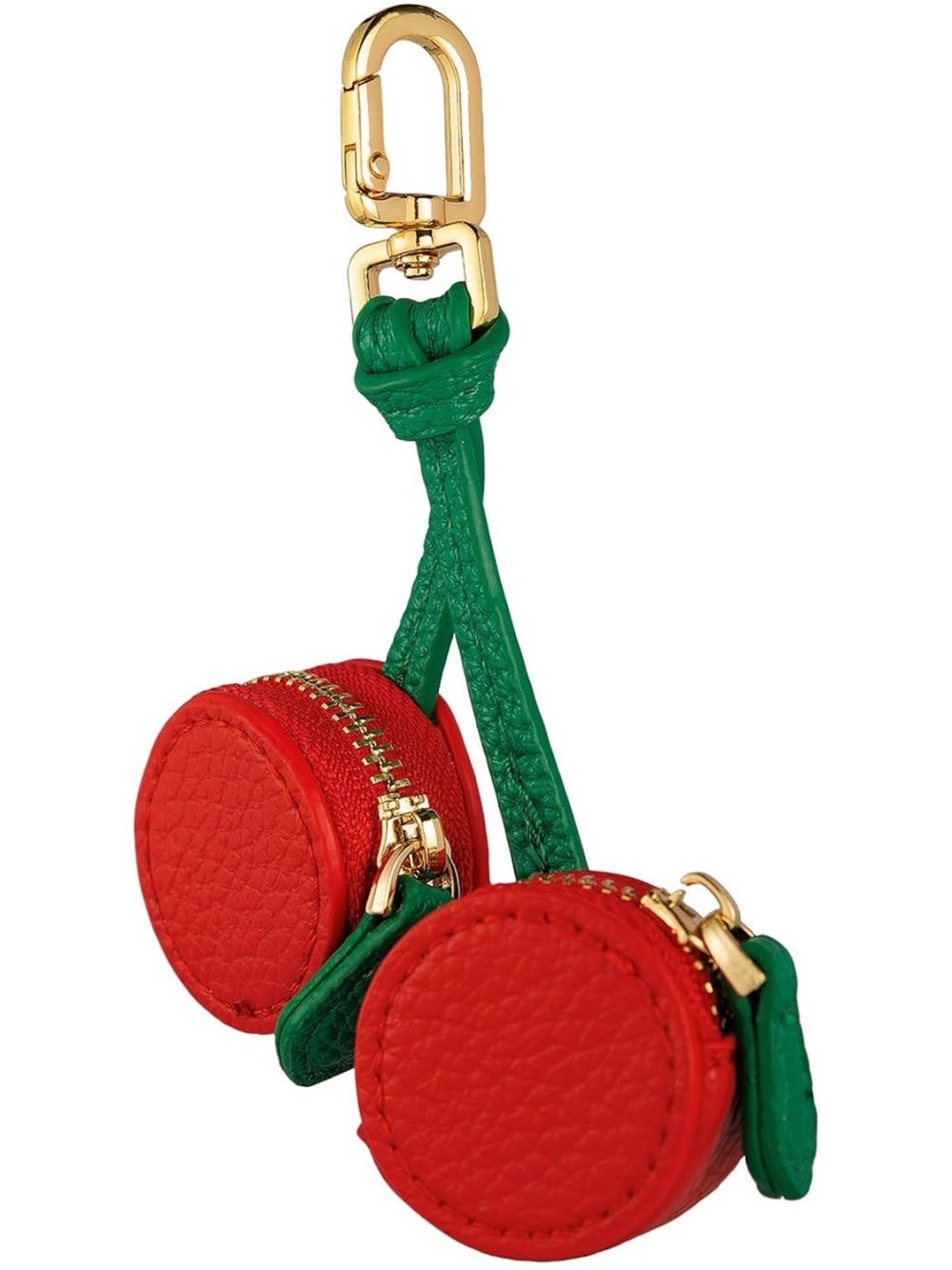 Cherry Fruit Coin Purse Bag Charm Keychain or AirTag Case